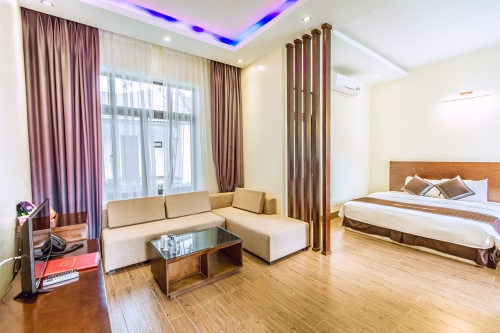 Phòng ngủ riêng khu Biệt Thự ( Double/ Twin)