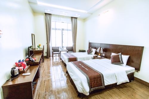 Phòng ngủ riêng khu Biệt Thự ( Double/ Twin)